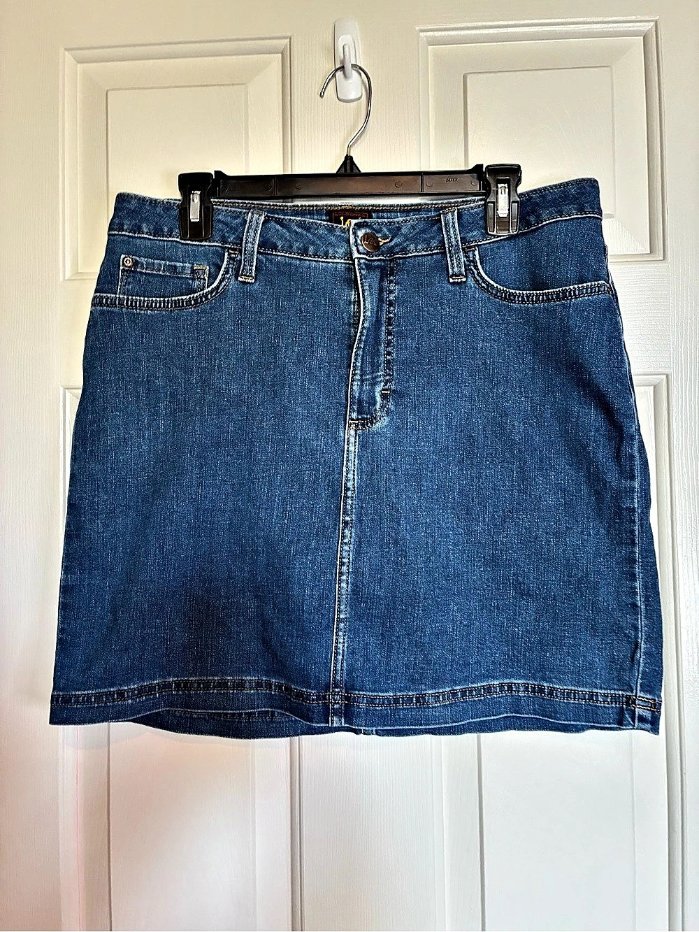Lee Denim Mini Skort Blue Size 12 Like New